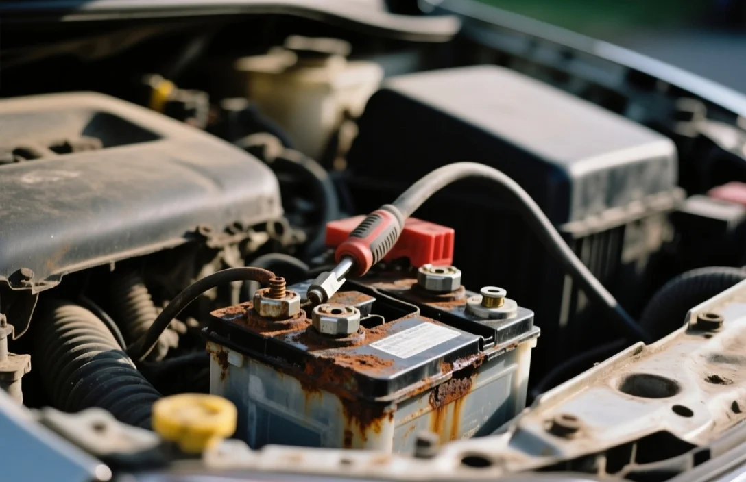 Cleaning Corroded Terminals and Cables - why does my car battery keep dying overnight -