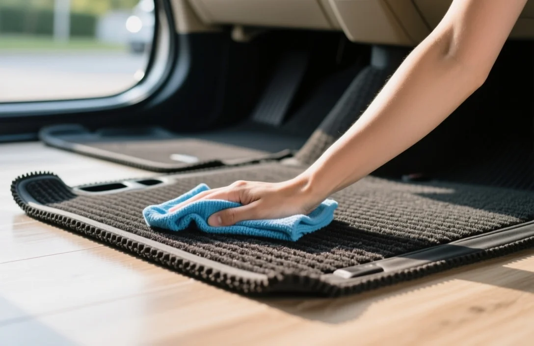 Cleaning Rubber and All-Weather Floor Mats - how to clean car floor mats