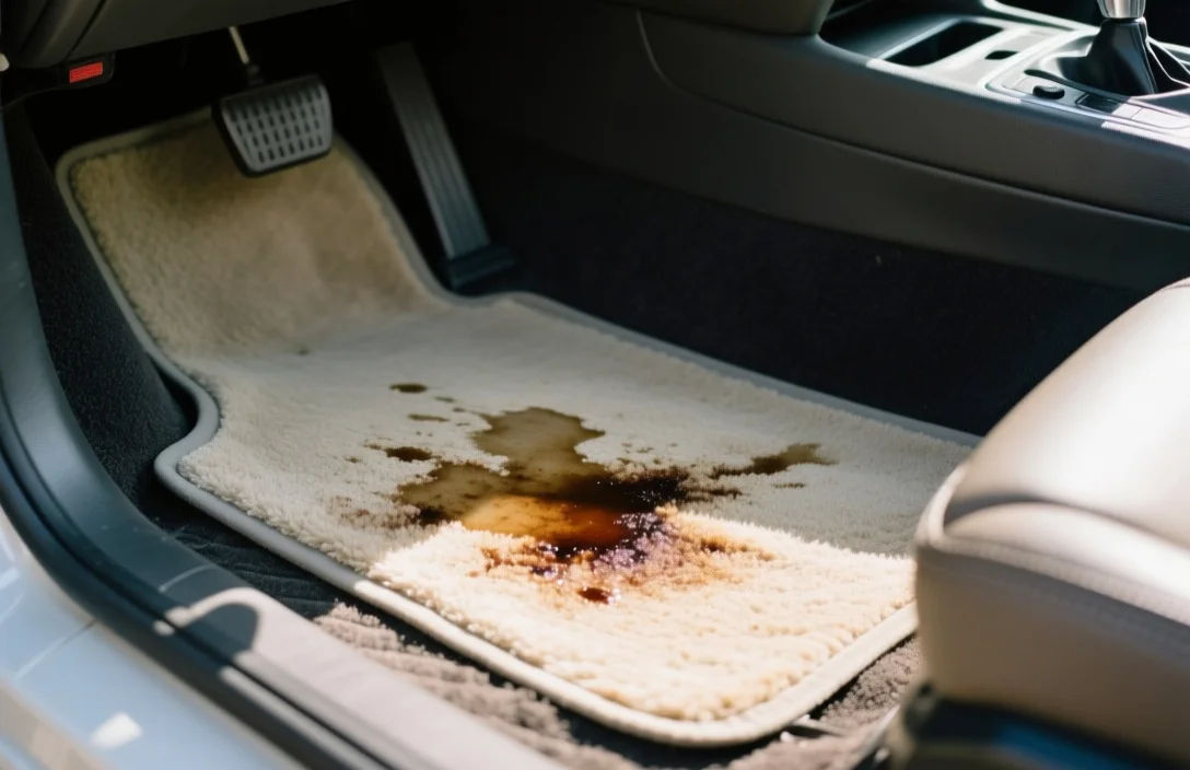 Dealing with Tough, Set-In Stains on Mats - how to remove stains from car floor mats