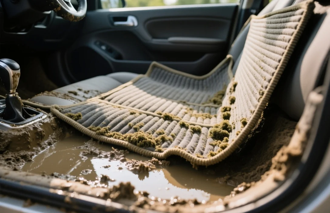 Drying the Mats Properly to Prevent Mildew and Odor - how to clean muddy car mats