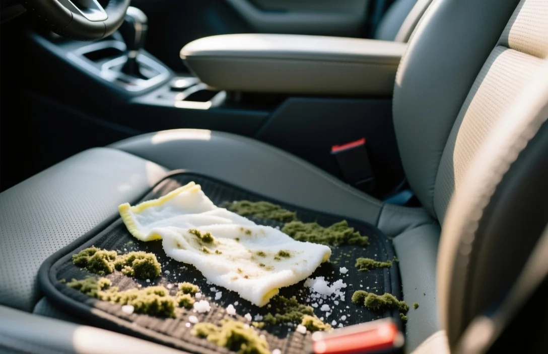 Drying to Prevent Mold - how to remove salt stains from car mats