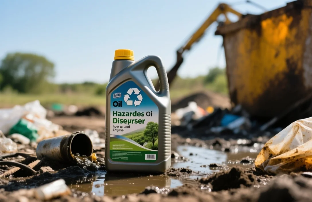 Environmental Hazards of Improper Oil Disposal - how to recycle used engine oil