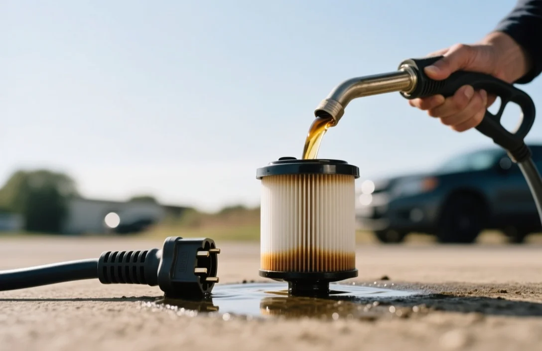 Finding the Plug and Filter - how to drain engine oil safely
