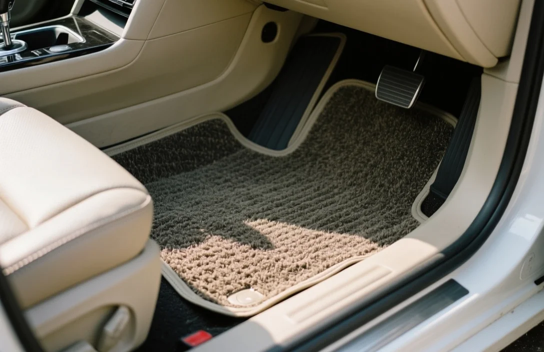 how to dry car floor mats