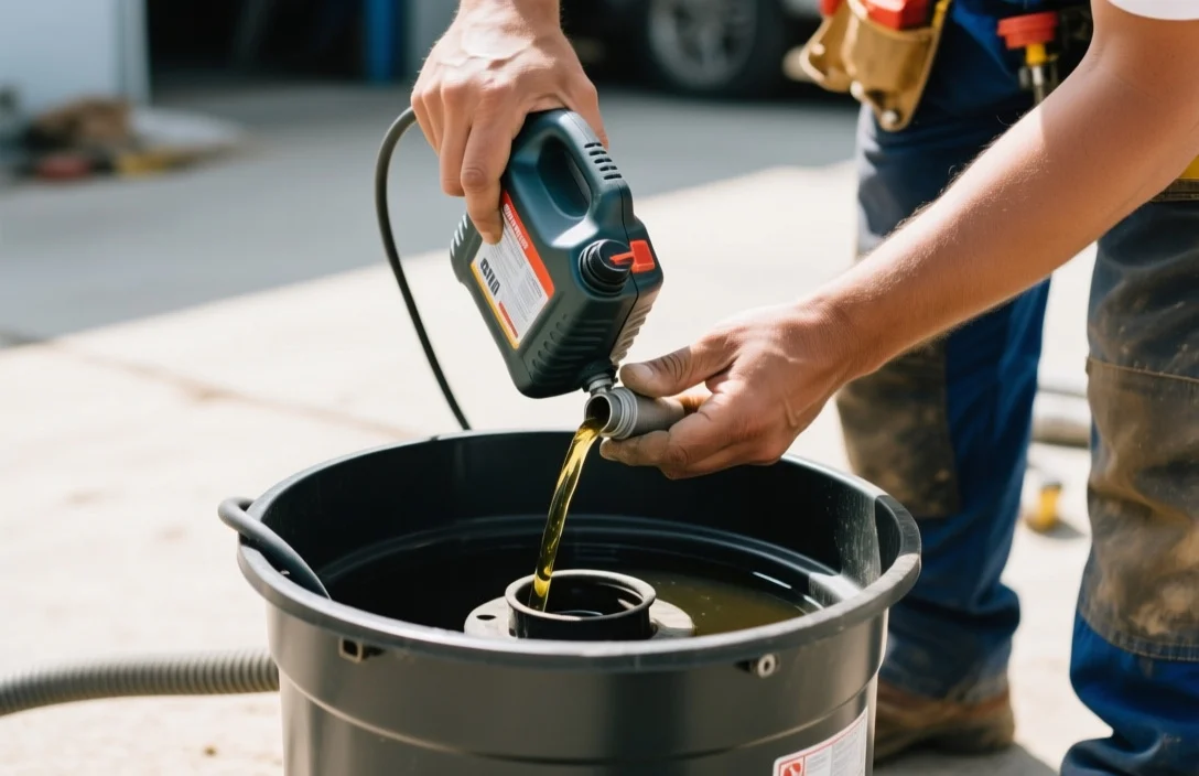 How to Use an Electric Oil Drain Pan Efficiently - how to use an electric oil drain pan