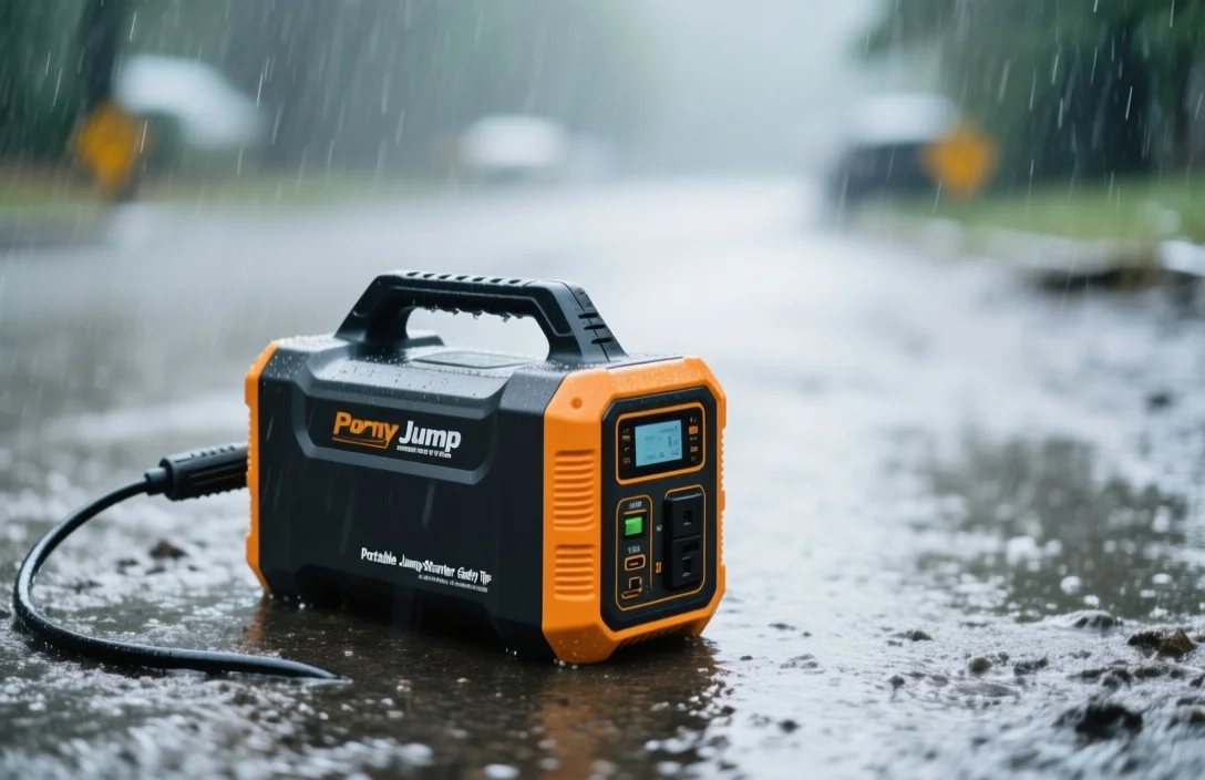 Operating Portable Jump Starters in Rain or Extreme Cold - Portable Jump Starter Safety Tips