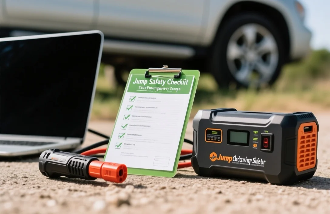 Portable Jump Starter Safety Checklist for Every Emergency - Portable Jump Starter Safety Tips