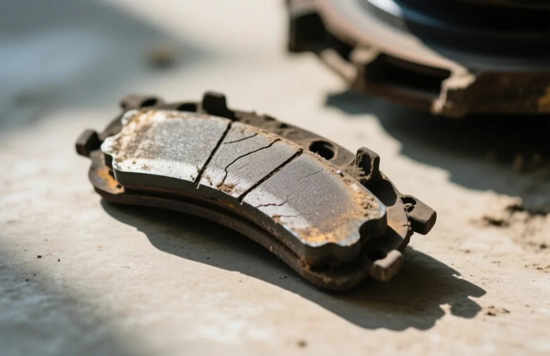 signs of worn brake pads