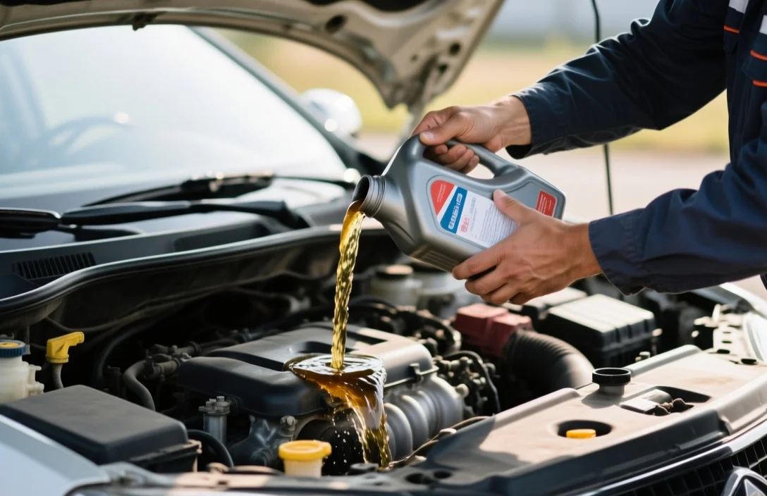 The Draining Process - how to drain engine oil safely