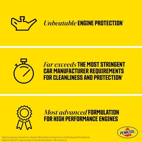 Pennzoil Ultra Platinum Full Synthetic 0W-40 Motor Oil