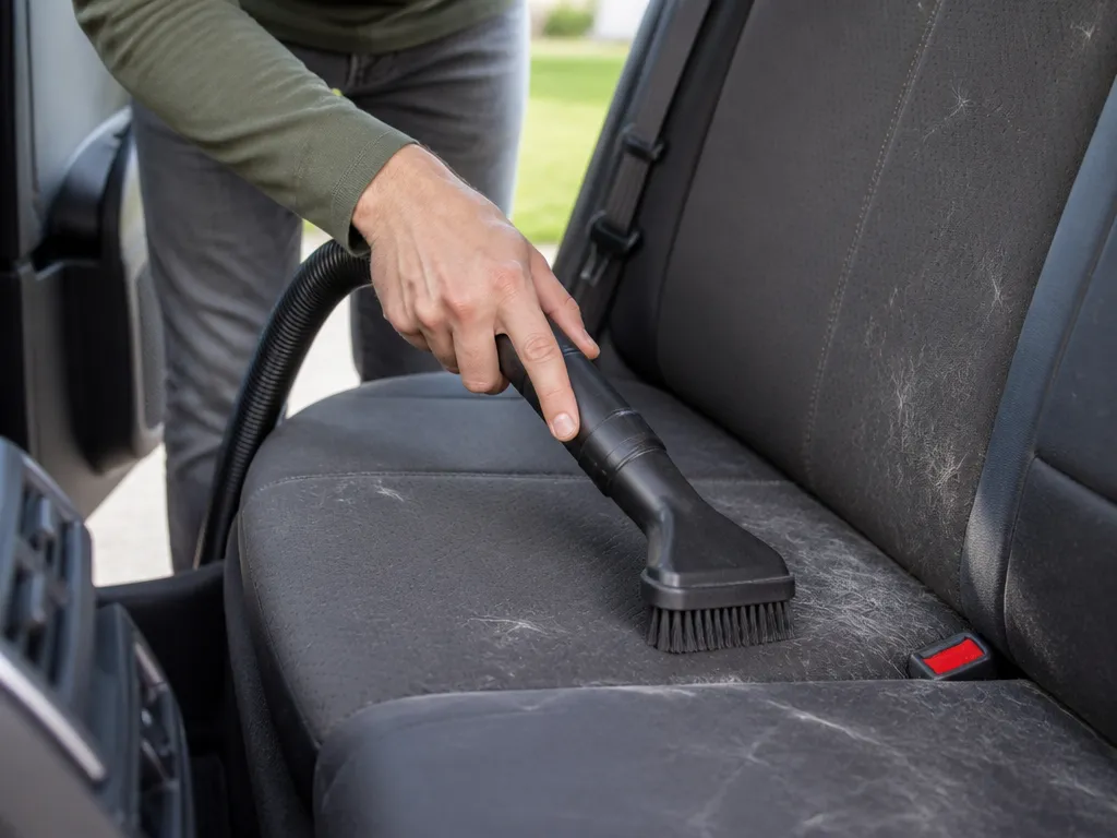 Cloth Upholstery Removal Steps - how to remove pet hair from car