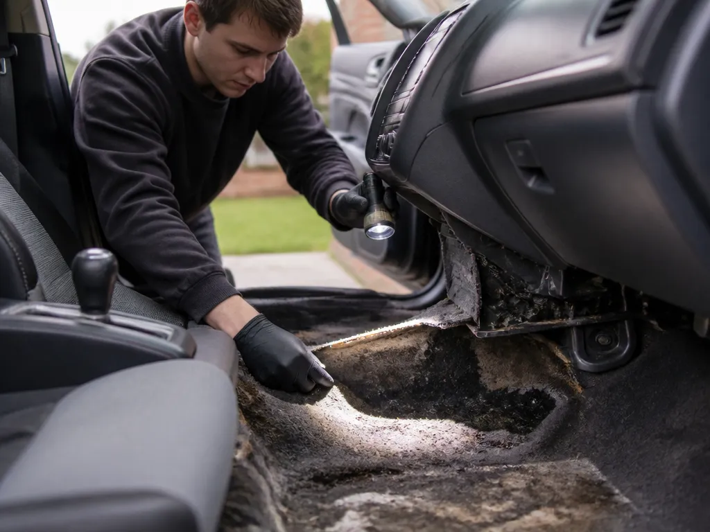 Find The Water Source First - how to remove mold from car interior
