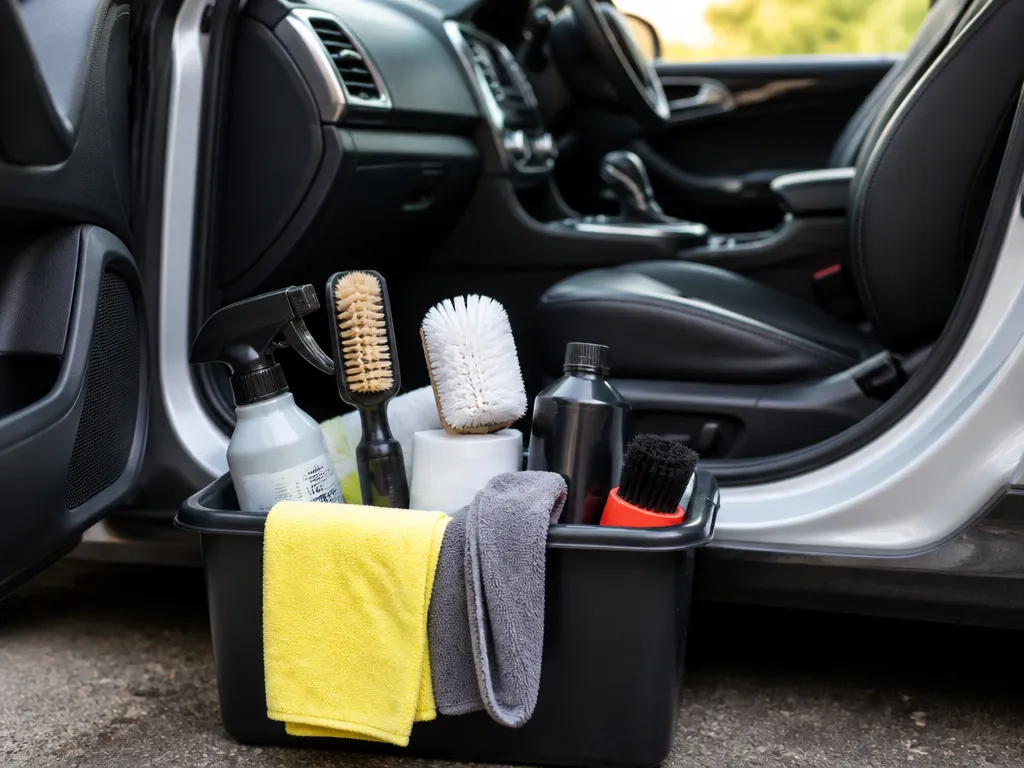 How To Clean Car Interior: Supplies Checklist - how to clean car interior