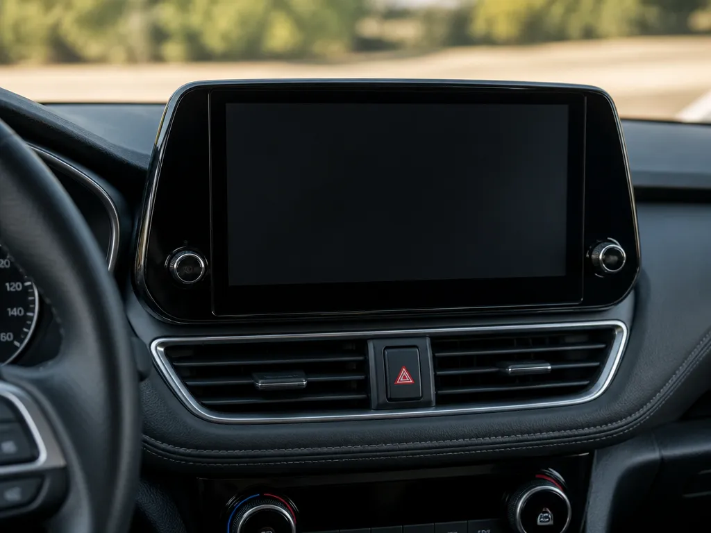 how to clean the infotainment screen