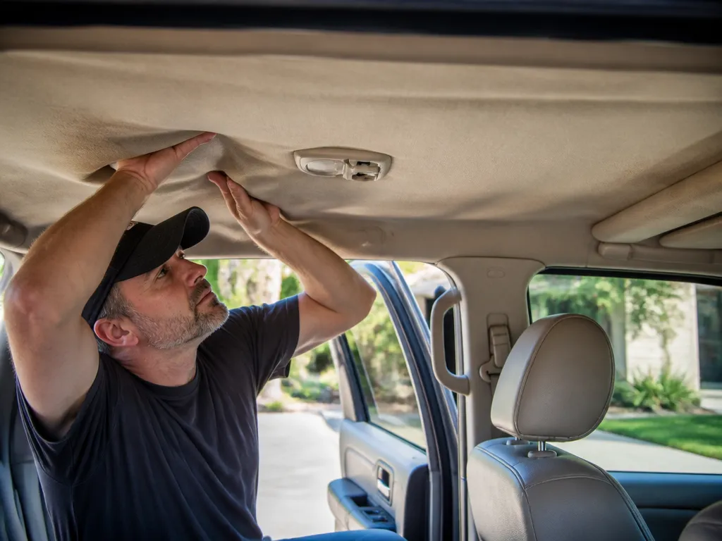 How To Fix Sagging Headliner - how to fix sagging headliner
