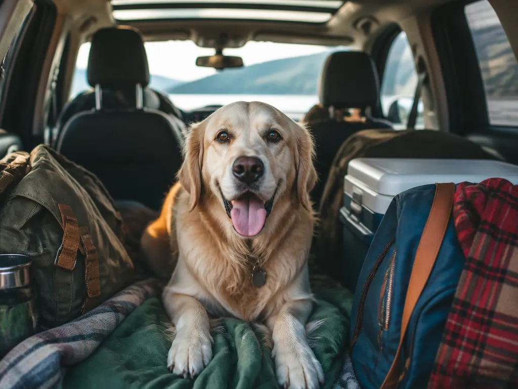 how to travel with dogs in car