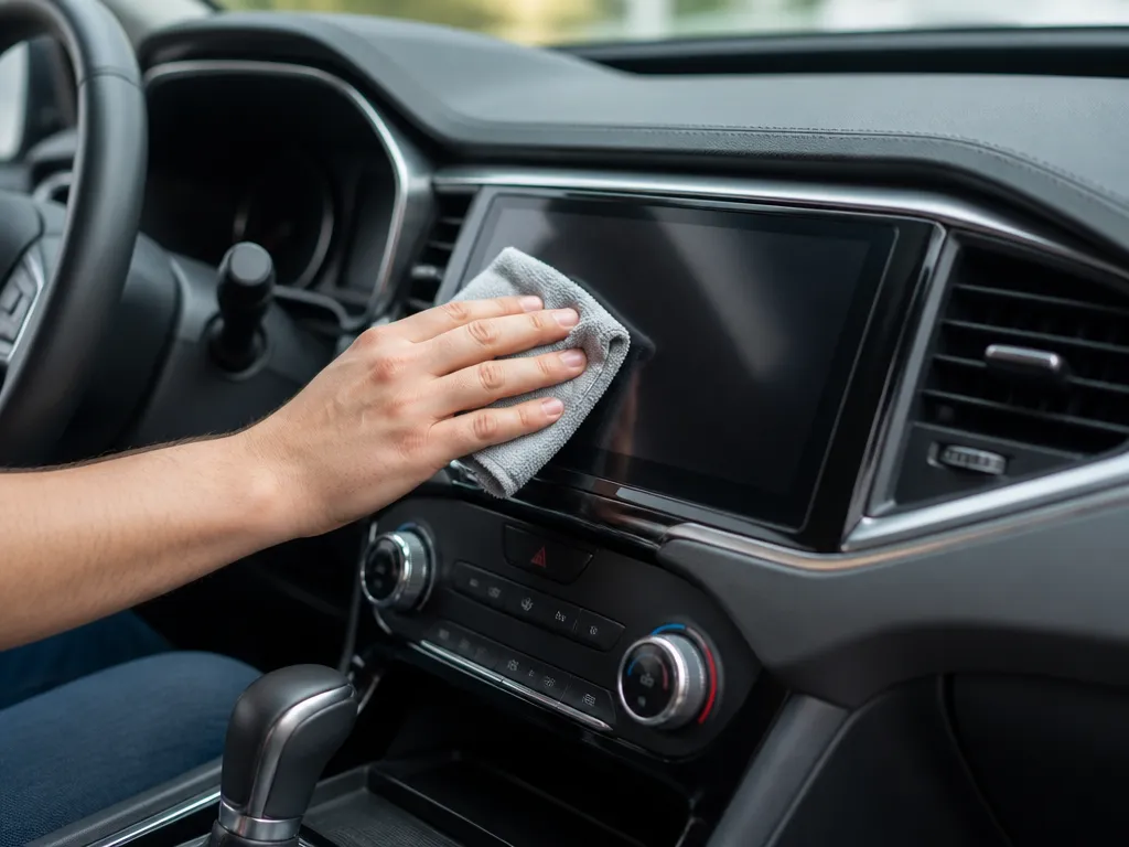 Screen And Display Care - how to clean car dashboard