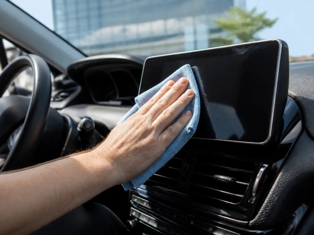 What To Avoid On Screens - how to clean the infotainment screen